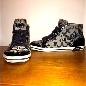 Coach “Brendi” Signature Jacquard Sneakers